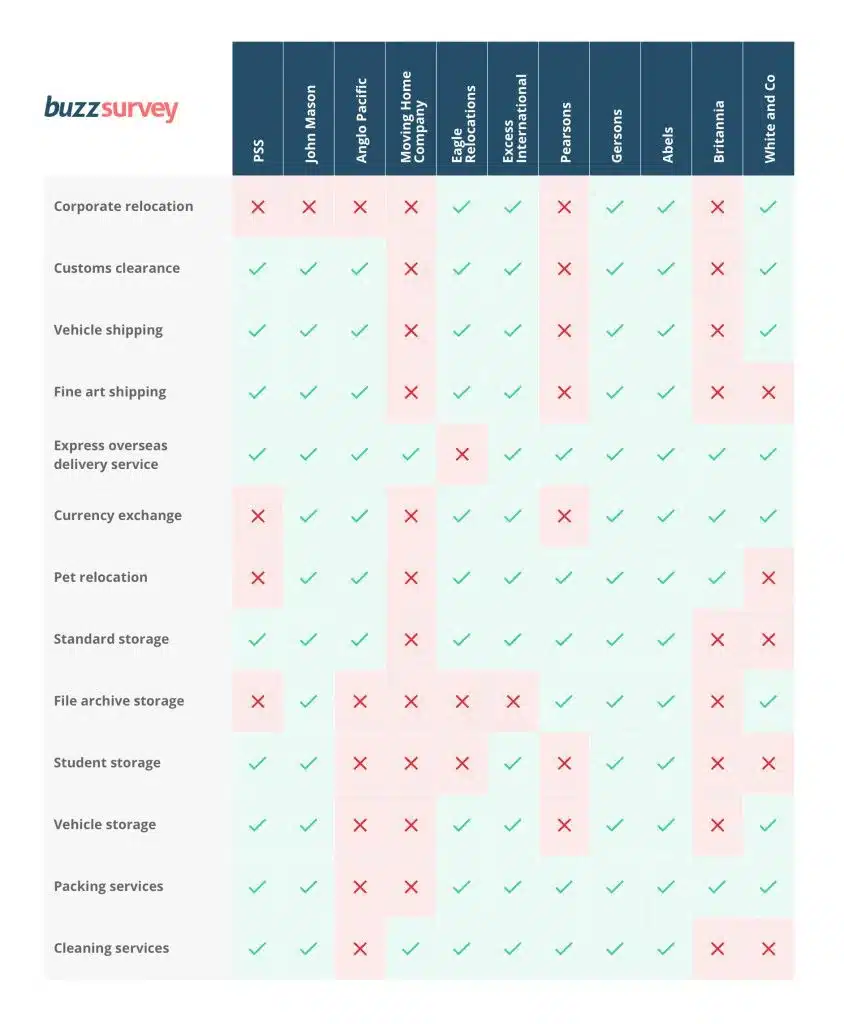 Buzz survey international services