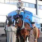 Abels horse drawn removals pantechinicon 