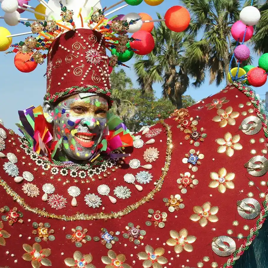 Juampa Carnival character cotui Dominican republic