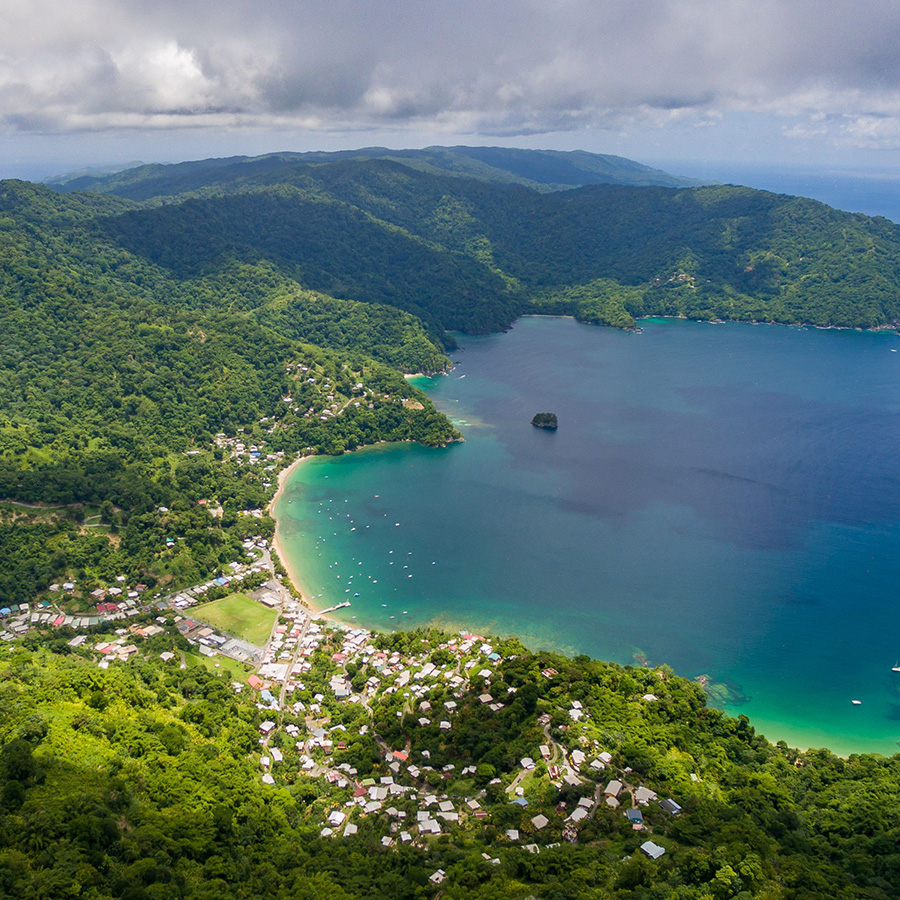 North-East Tobago Man-O-War Bay and Coastline within UNESCO Man and the Biosphere Reserve
