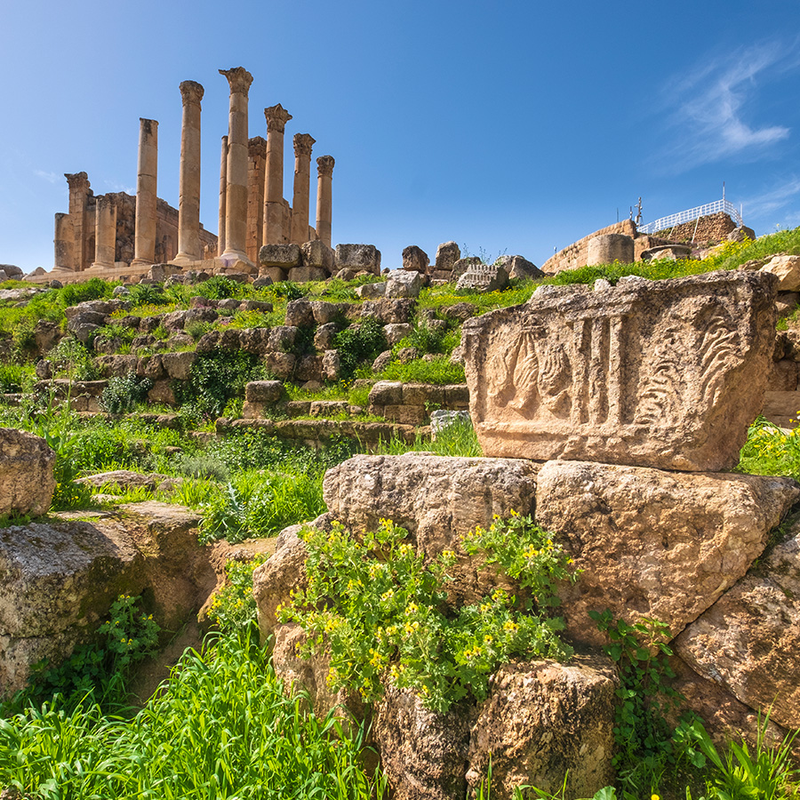 ancient city of jerash in jordan