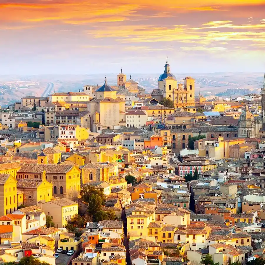 dawn-view-Toledo Spain