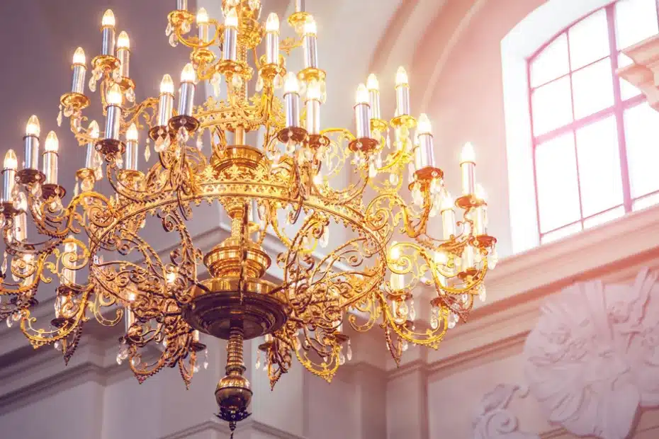 How to move a chandelier