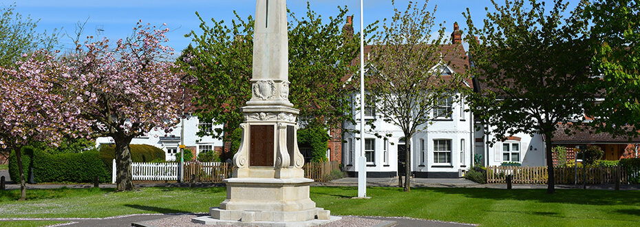 War memorial, Stevenage Old Town, Hertfordshire