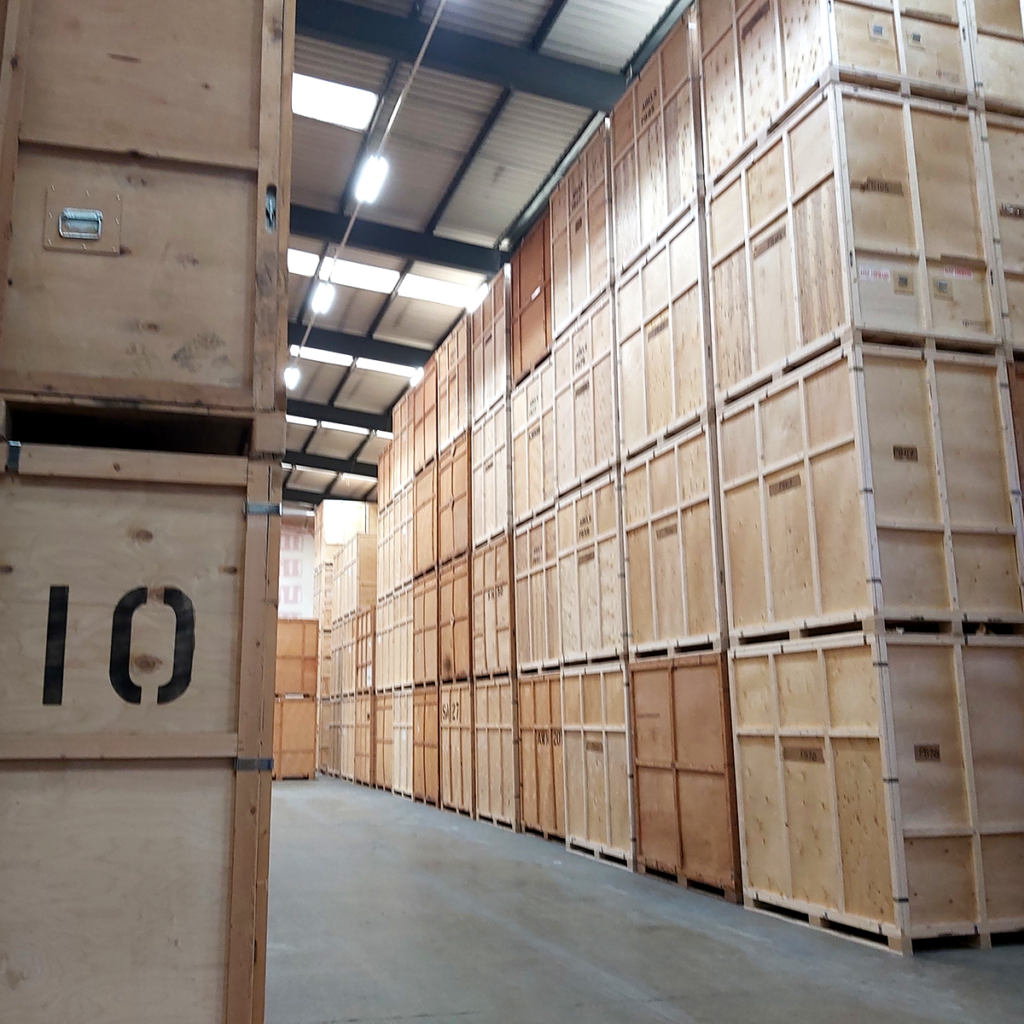 Secure storage to help when moving home in the UK