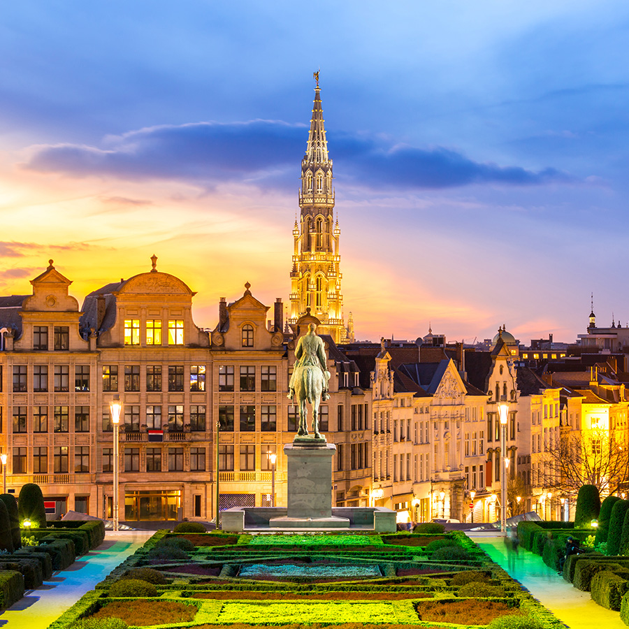 Brussels-cityscape-Belgium
