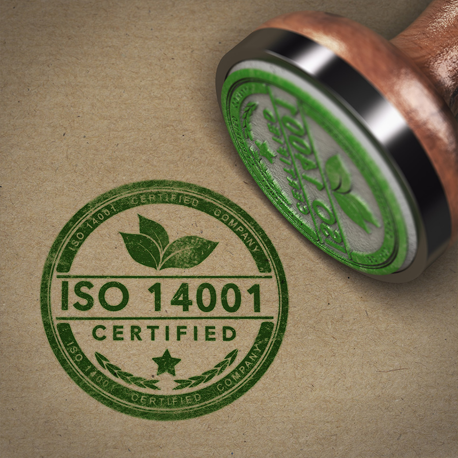 ISO 14001 Certified Company