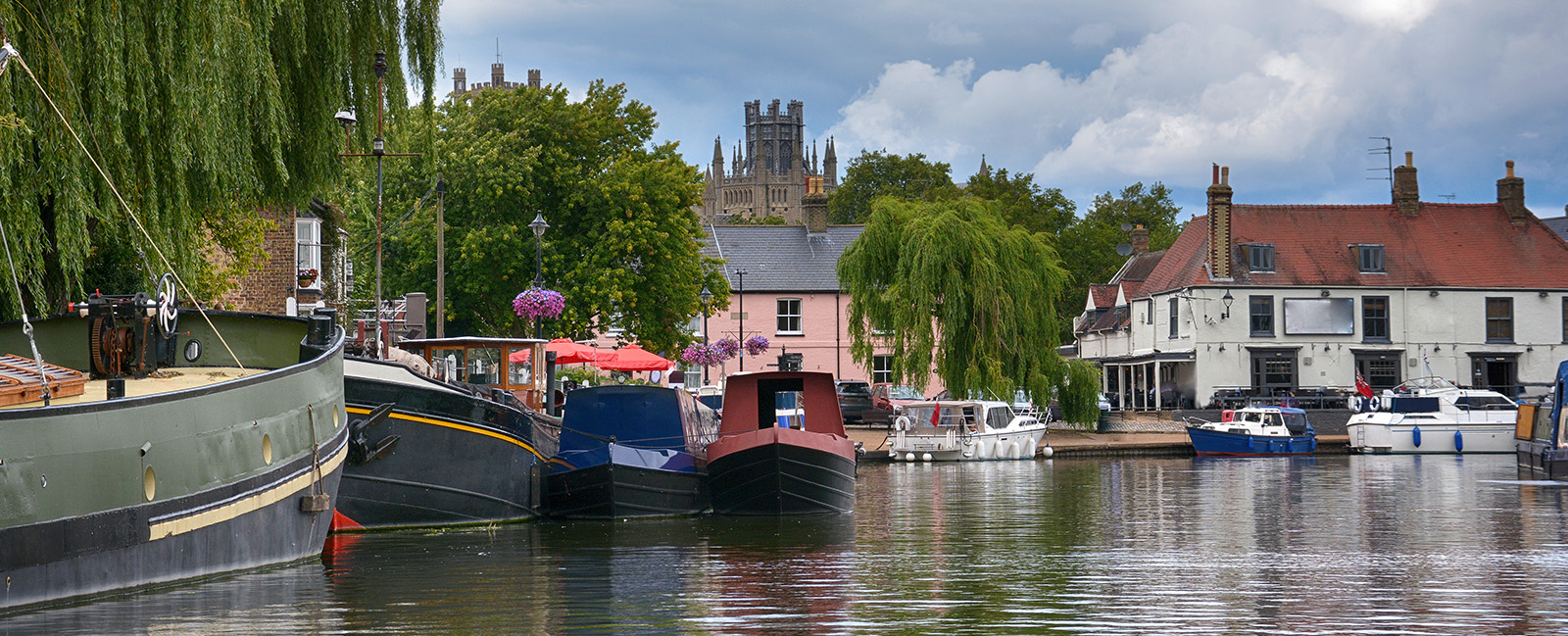 Ely in Cambridgeshire is the second smallest city in England. It has a beautiful Cathedral and some lovely surrounding countryside