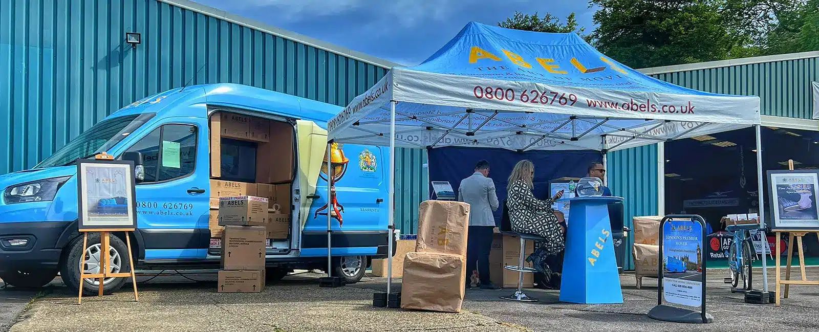 Abels Bring Their Bespoke Removals Service to The Elite London Show