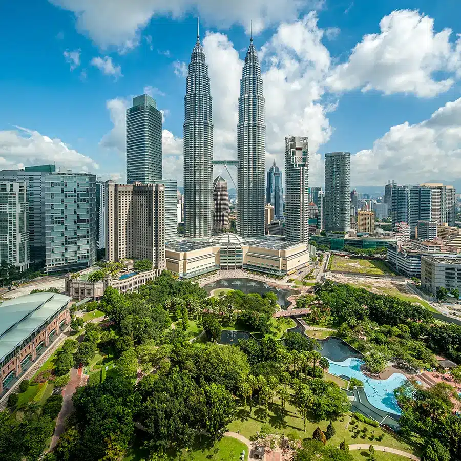 Kuala-Lumpur-skyline-overlook-Malaysia